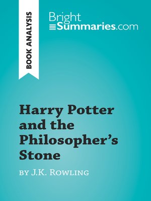cover image of Harry Potter and the Philosopher's Stone by J.K. Rowling (Book Analysis)